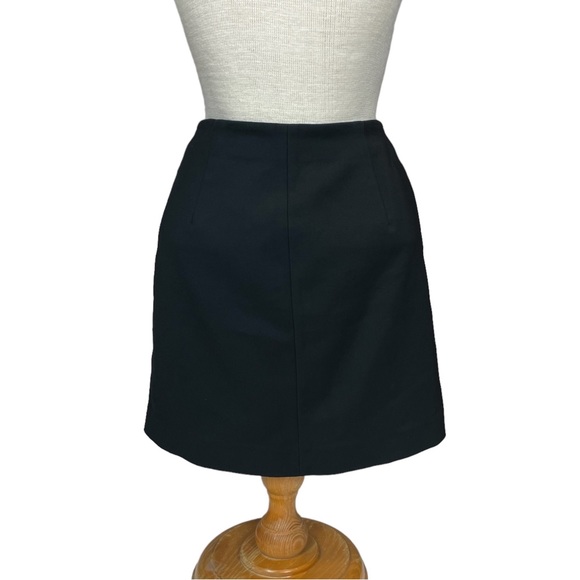 French Connection Full Zipper Front Mini Pencil Skirt in Black Size 0 - Picture 7 of 13